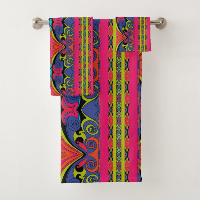 Africa Bath Towel Set (Insitu)