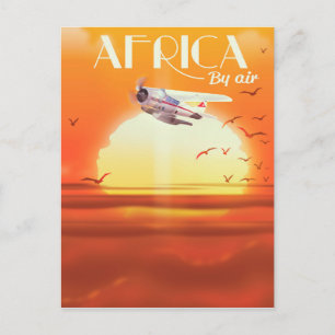 Africa By Air Postcard