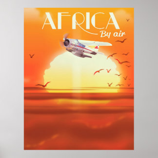 Africa By Air Poster
