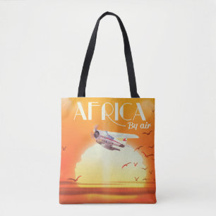Africa By Air Tote Bag