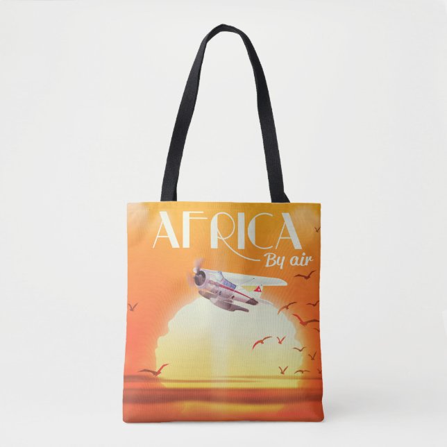 Africa By Air Tote Bag (Front)
