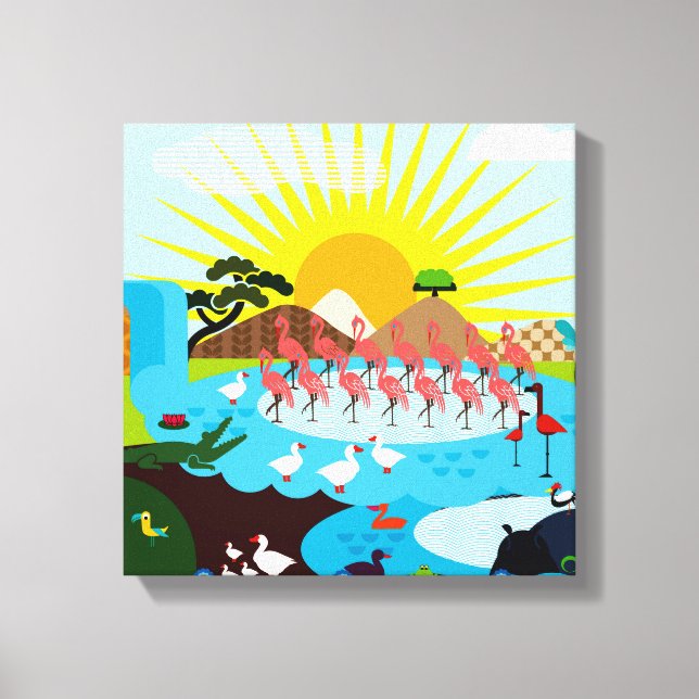 Africa Canvas Print (Front)