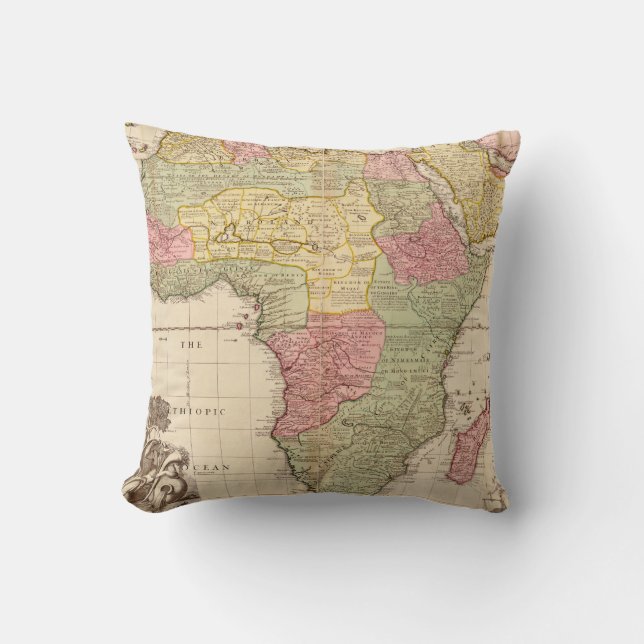 Africa circa 1725 cushion (Front)