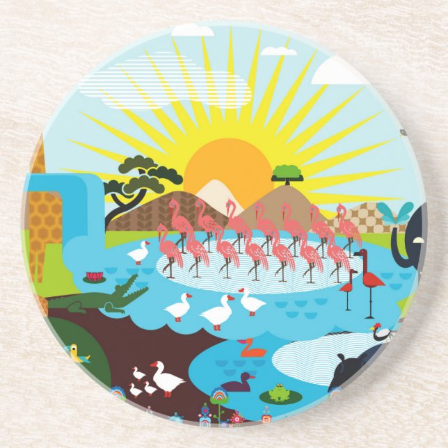 Africa Coaster (Front)