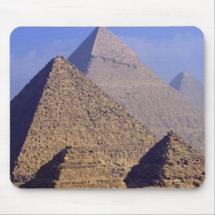 Africa, Egypt, Cairo, Giza. Great pyramids Mouse Mat
