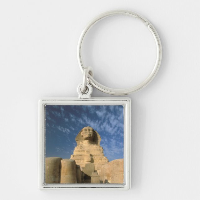 Africa, Egypt, Cairo, Giza Plateau. Sphinx Key Ring (Front)