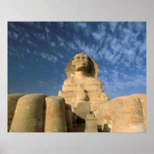 Africa, Egypt, Cairo, Giza Plateau. Sphinx Poster