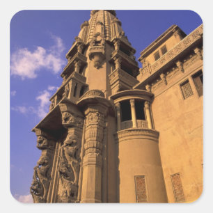 Africa, Egypt, Cairo, Heliopolis. Baron's Square Sticker
