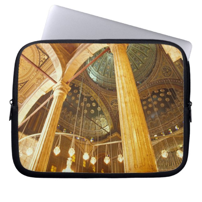 AFRICA, Egypt, Cairo, Muhammad Ali Mosque Laptop Sleeve (Front)