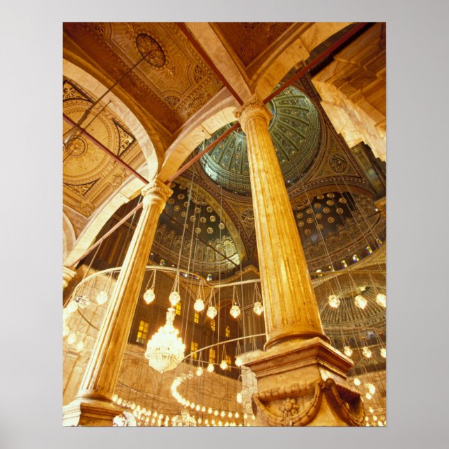 AFRICA, Egypt, Cairo, Muhammad Ali Mosque Poster (Front)