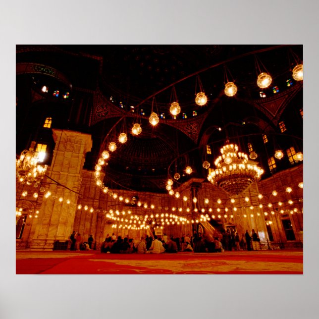 Africa, Egypt, Cairo, Muhammad Ali Mosque, The Poster (Front)