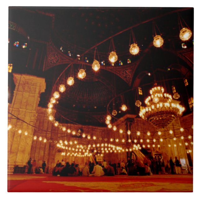 Africa, Egypt, Cairo, Muhammad Ali Mosque, The Tile (Front)