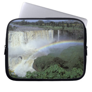 Africa, Ethiopia, Blue Nile River, Cataract. 2 Laptop Sleeve