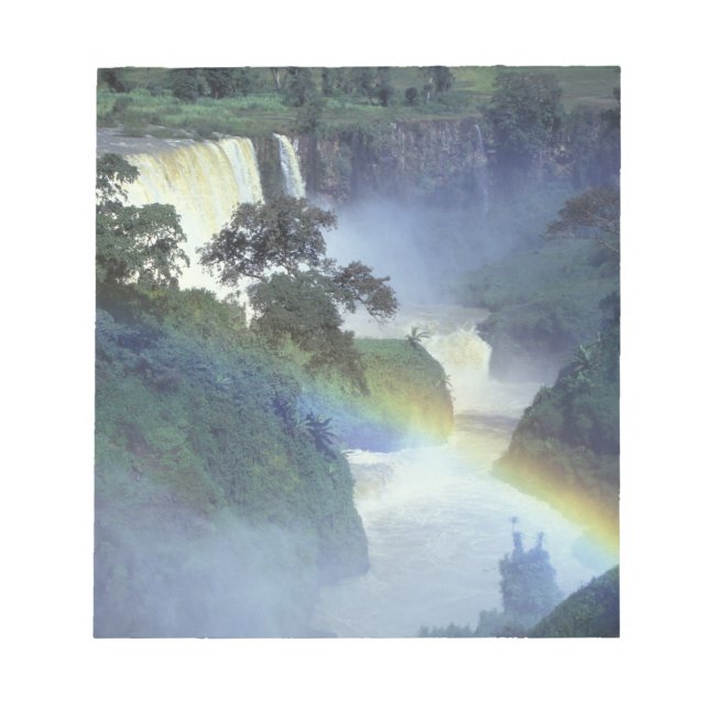 Africa, Ethiopia, Blue Nile River, Cataract. Notepad (Front)