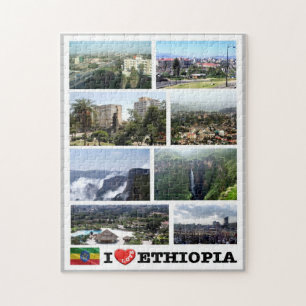 Africa - Ethiopia - I Love - Jigsaw Puzzle