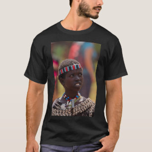 Africa Ethiopia Omo region Ari Tribe woman T-Shirt