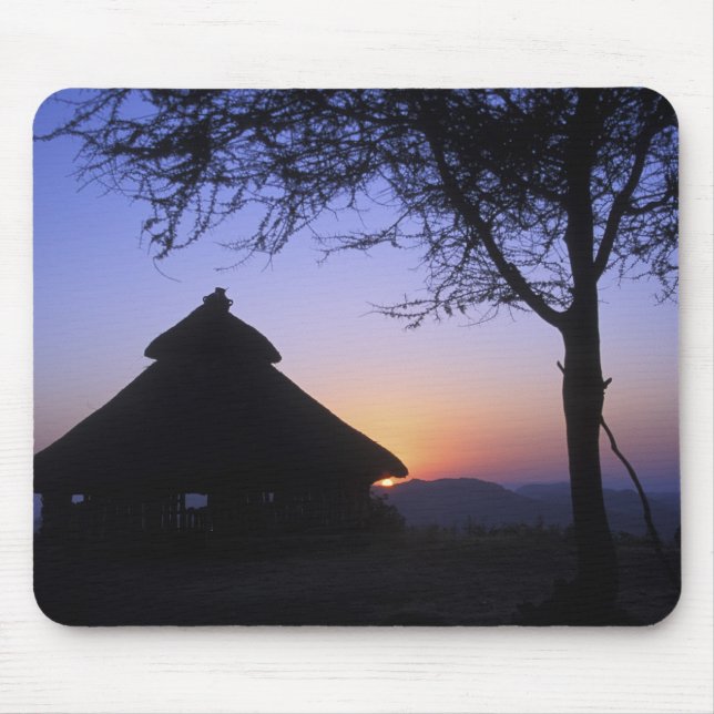 Africa, Ethiopia, Omo river region, Sunset over Mouse Mat (Front)