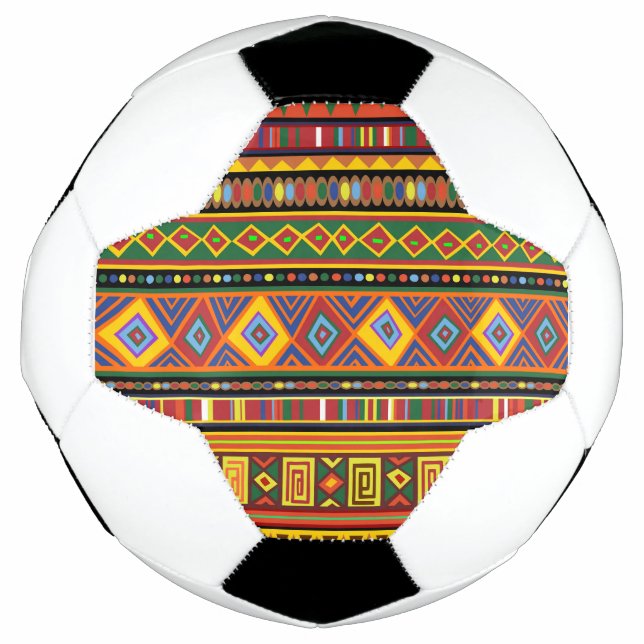 Africa Ethnic Art Pattern  Football (Front)