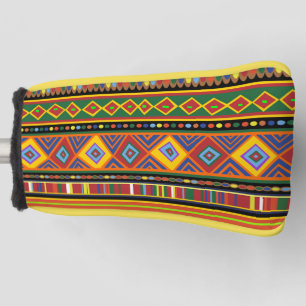 Africa Ethnic Art Pattern  Golf Head Cover