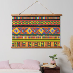 Africa Ethnic Art Pattern  Hanging Tapestry
