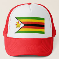 AFRICA: FLAG OF ZIMBABWE