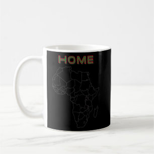 Africa Geographical MapAfrica Home  Coffee Mug