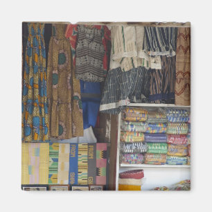 Africa, Ghana, Accra. Accra Textile & Handicraft Magnet