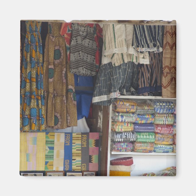 Africa, Ghana, Accra. Accra Textile & Handicraft Magnet (Front)