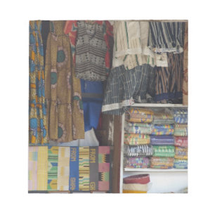Africa, Ghana, Accra. Accra Textile & Handicraft Notepad