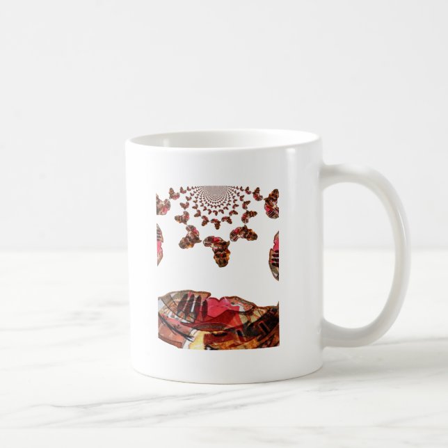 Africa in Motion: Motif & Map Design - Print Coffee Mug (Right)