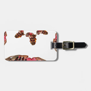 Africa in Motion: Motif & Map Design - Print Luggage Tag
