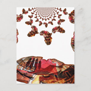 Africa in Motion: Motif & Map Design - Print Postcard
