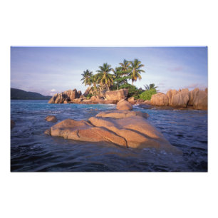 Africa, Indian Ocean, Seychelles, Praslin Photo Print