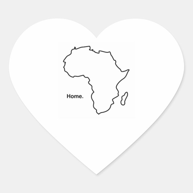Africa is Home Sticker (Front)