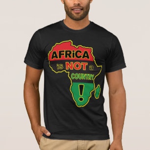 "Africa is NOT a Country!" RBG Tee