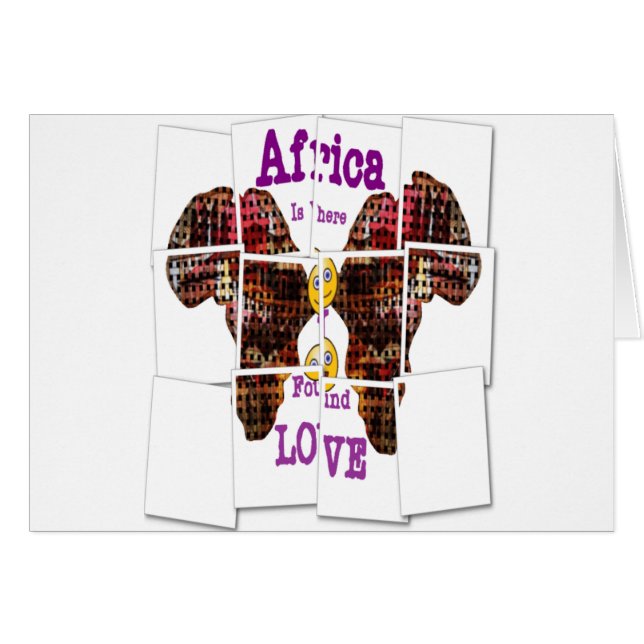 Africa is where I found Love (Front Horizontal)