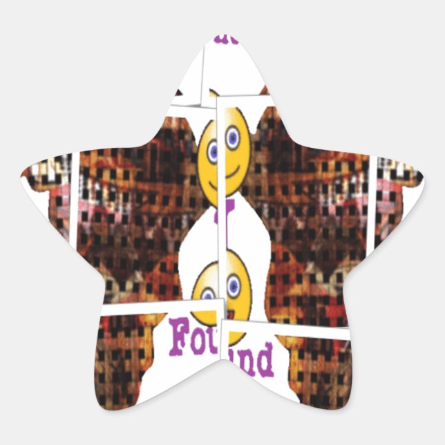 Africa is where I found Love Star Sticker (Front)