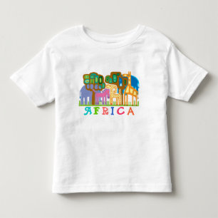 AFRICA - jungle animals Toddler T-Shirt