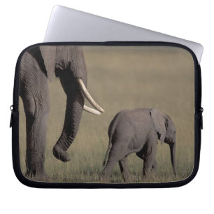 Africa, Kenya, Amboseli National Park. African Laptop Sleeve
