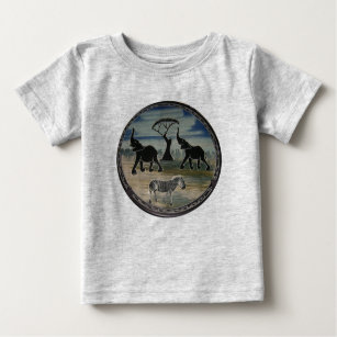 Africa Kenya Beautiful Elegant Wildlife Baby T-Shirt