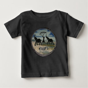 Africa Kenya Beautiful Elegant Wildlife Baby T-Shirt