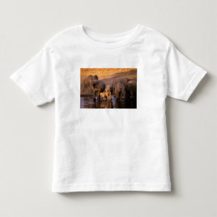 Africa, Kenya, Masai Mara. Elephants (Loxodonta Toddler T-Shirt