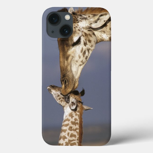 Africa, Kenya, Masai Mara. Giraffes (Giraffe Case-Mate iPhone Case (Back)