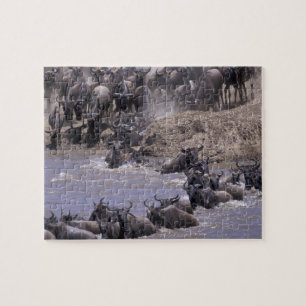 Africa, Kenya, Masai Mara National Park. Jigsaw Puzzle