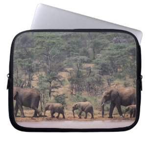 Africa, Kenya, Nanyuki, Mpala. African Laptop Sleeve