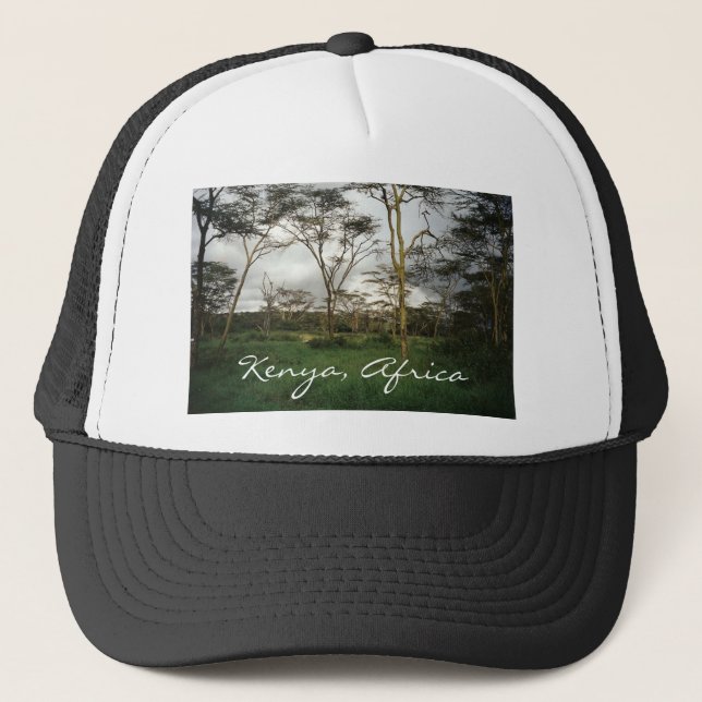 Africa Kenya wild land Trucker Hat (Front)