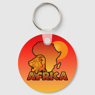 Africa keychain