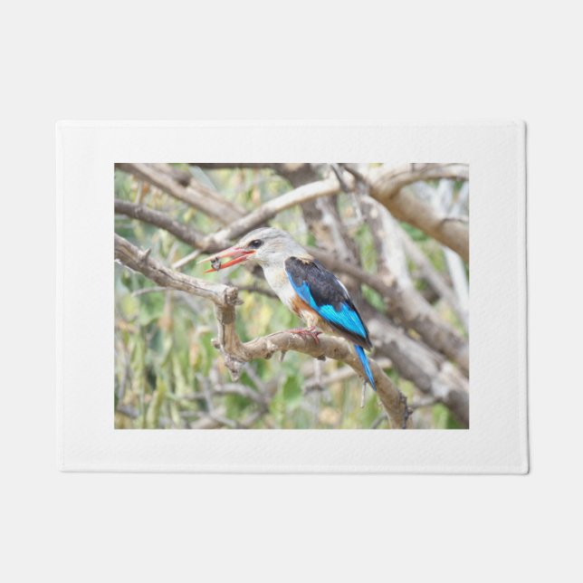Africa - Kingfisher Doormat (Front)