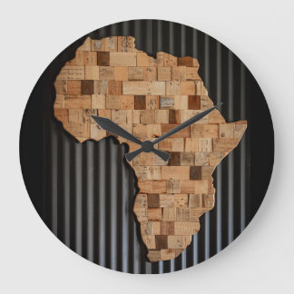 Africa Large Clock