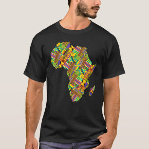 Africa Love African Land Map Pride Black History M T-Shirt
